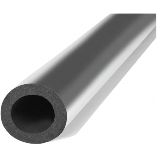 Универсальная техническая теплоизоляция трубка K-Flex ST d140/13 мм 1 м стеклоткань c фольгой IC Clad SR серебристая