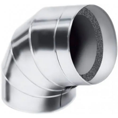 Универсальная техническая теплоизоляция угол K-Flex ST d76/19 мм фольга алюм. с ПВХ
