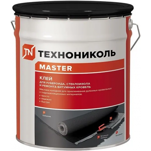 Клей для рубероида битумный Технониколь 10 кг