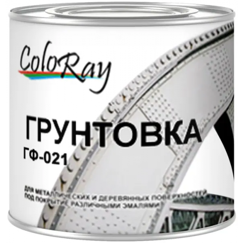 Грунтовка антикоррозийная Coloray ГФ 021 30 кг красно коричневая