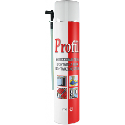 Монтажная пена Soudal Profil 625 мл ручная летняя 45 л бытовая