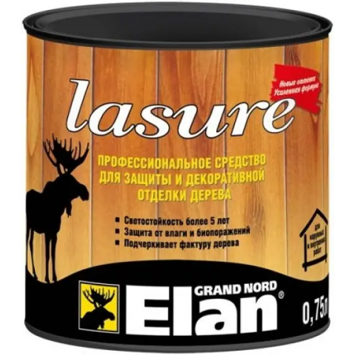 Профессиональное средство Alpa Elan Lasure 750 мл красное дерево