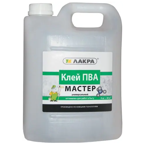 Клей универсальный Лакра ПВА Мастер 4 кг