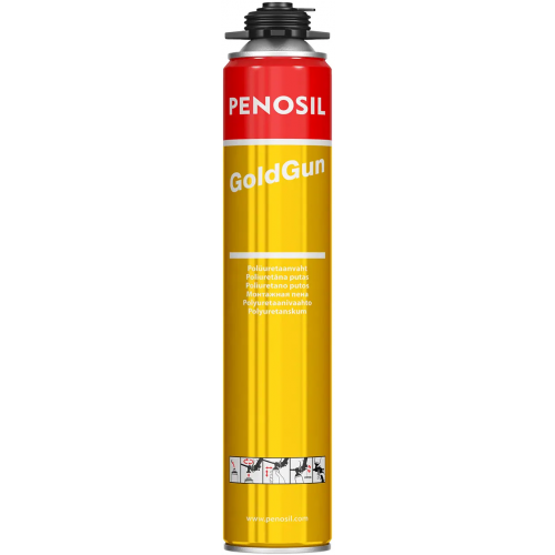 Пистолетная монтажная пена для профессионалов Penosil GoldGun 750 мл зимняя
