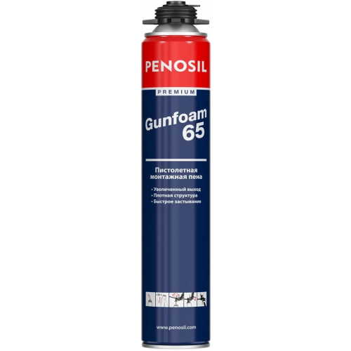 Пистолетная монтажная пена Penosil Premium Gunfoam 65 870 мл летняя