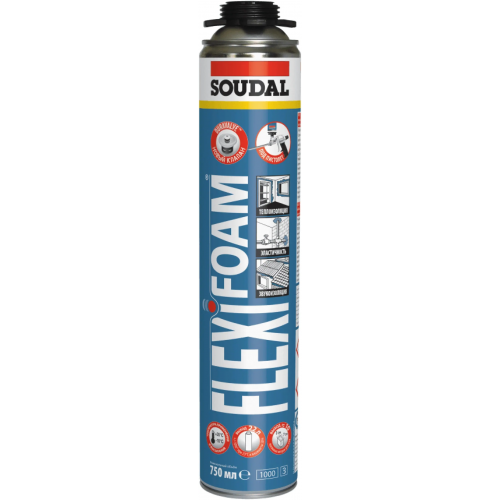 Монтажная пена Soudal Flexifoam 750 мл