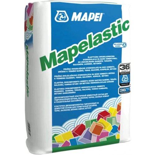 Двухкомпонентный защитный состав Mapei Mapelastic 2 комп защитный состав 24 кг