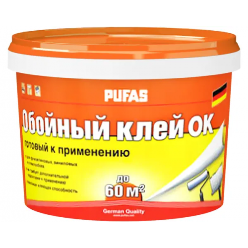 Обойный клей готовый к применению Пуфас ОК 5 л