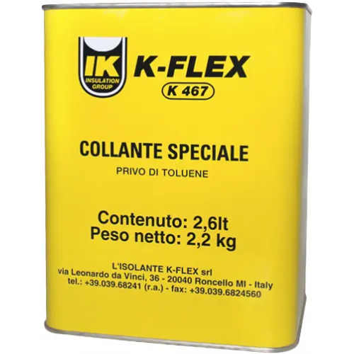 Контактный клей на основе полихлоропренового каучука K-Flex K 467 2.6 л