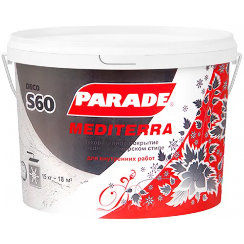 Декоративное покрытие Parade S60 Mediterra 15 кг