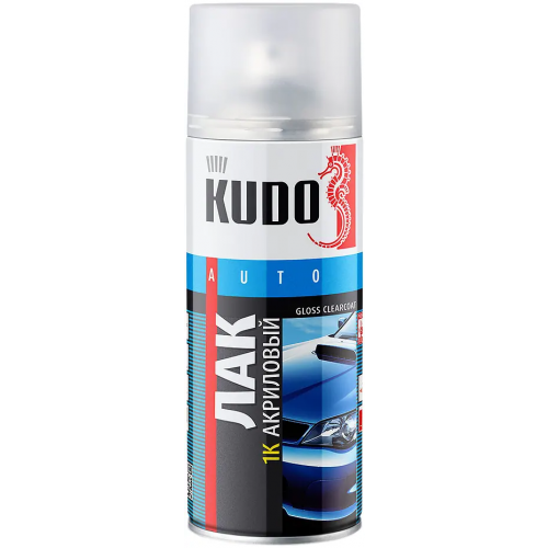 Лак 1K акриловый автомобильный Kudo Auto Gloss Clearcoat 520 мл