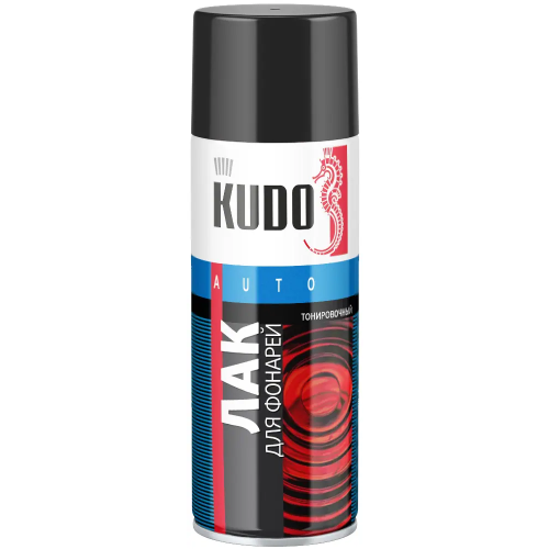 Лак для фонарей тонировочный Kudo Auto 520 мл черный