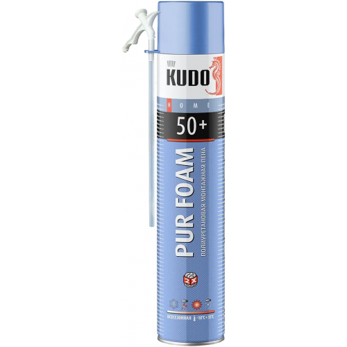 Бытовая всесезонная монтажная пена Kudo Home Pur Foam 50+ 1 л