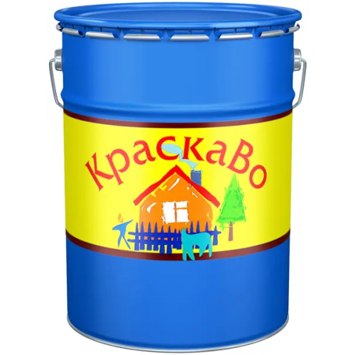 Краска для дорожной разметки КраскаВо АК 511 Стандарт 25 кг желтая