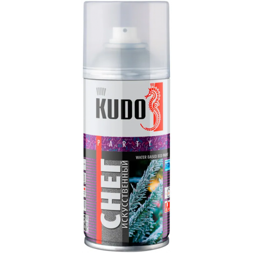 Снег искусственный Kudo Party Water Based Eco Paint 210 мл