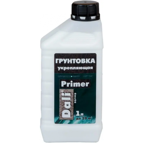 Грунтовка укрепляющая акриловая быстросохнущая Dali Decor Primer 1 л