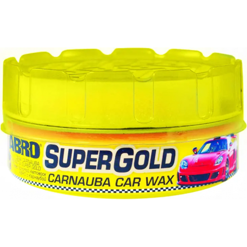 Автовоск тефлоновый Abro Super Gold Carnauba Car Wax 230 мл