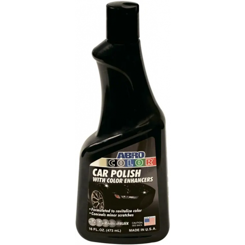 Автополироль Abro Color Car Polish with Enhancers 473 мл черный