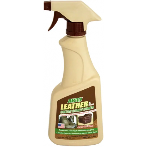 Крем кондиционер для кожи и винила Abro Leather & Vinyl Cream Conditioner 472 мл