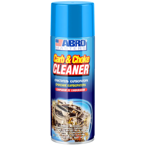 Очиститель карбюратора и дроссельных заслонок Abro Masters Carb & Choke Cleaner Standart 400 мл