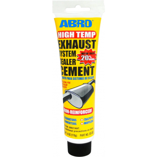 Высокотемпературный армированный цемент глушителя Abro High Temp Exhaust System Sealer Cement 170 г