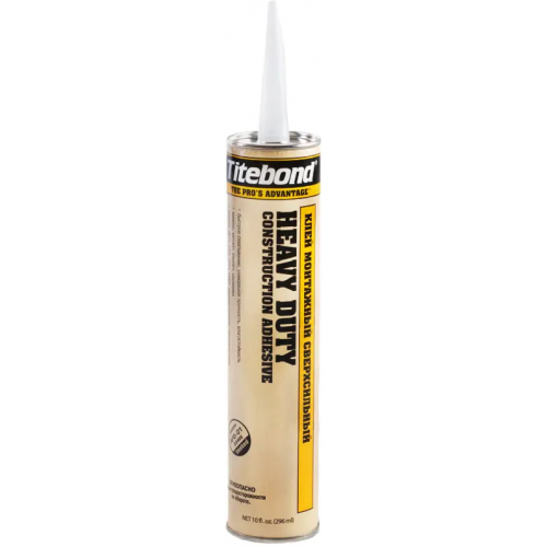 Клей монтажный сверхсильный Titebond Heavy Duty Constraction Adhesive 296 мл