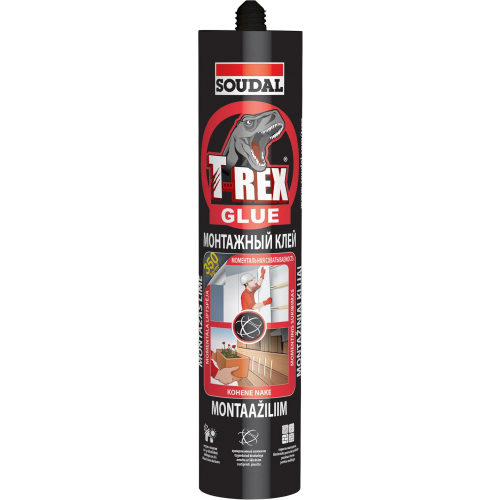 Монтажный клей Soudal T Rex Моментальная Схватываемость 380 г