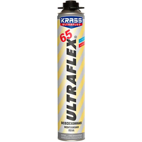 Монтажная пена Krass Ultraplus Ultraflex 65 820 мл