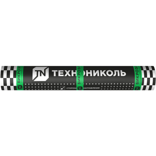 Материал гидроизоляционный кровельный Технониколь ТКП Бикроэласт 1*10 м