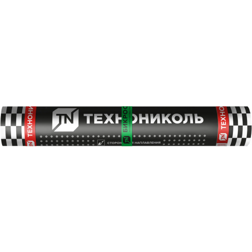 Материал гидроизоляционный кровельный Технониколь ТКП Бикрост 1*10 м серый