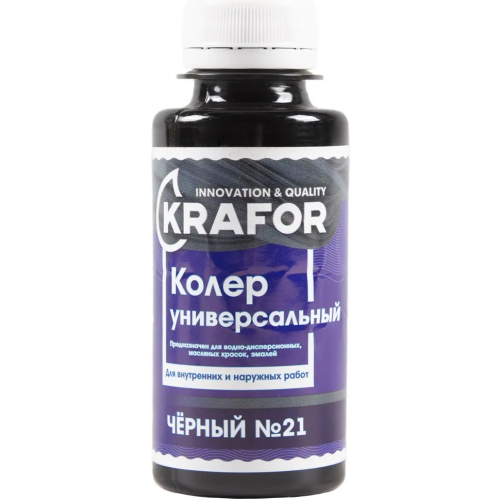 Колер универсальный Крафор 100 мл черный