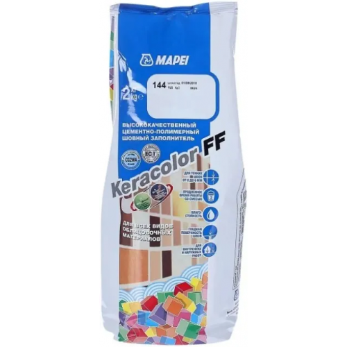 Затирка швов Mapei Keracolor FF 2 кг №144 шоколадная