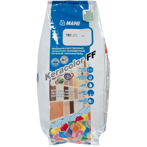 Затирка швов Mapei Keracolor FF 2 кг №181 нефрит