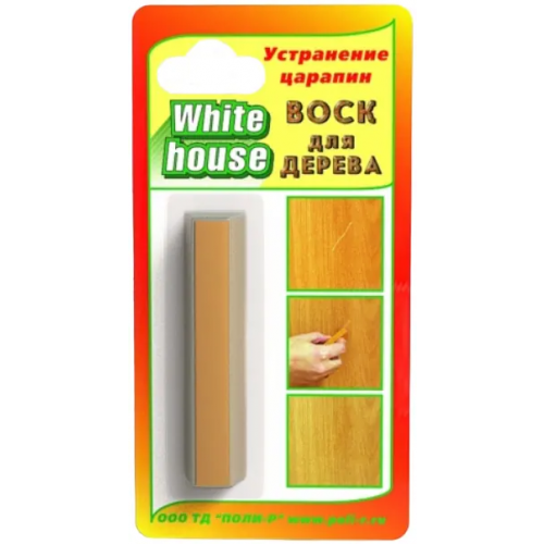 Восковой карандаш для дерева White House 15 г миланский орех светлый