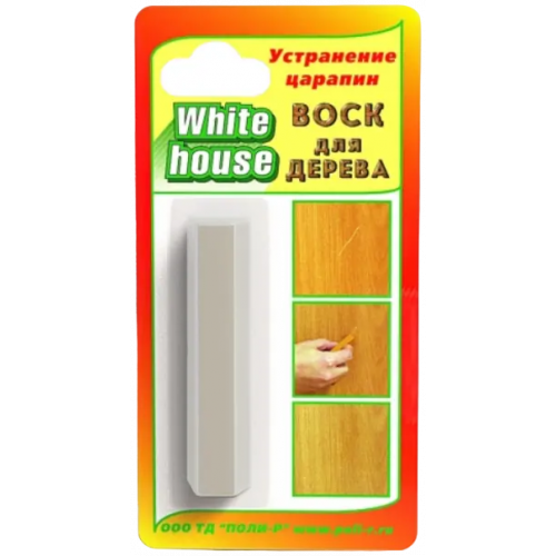 Восковой карандаш для дерева White House 15 г дуб беленый светлый