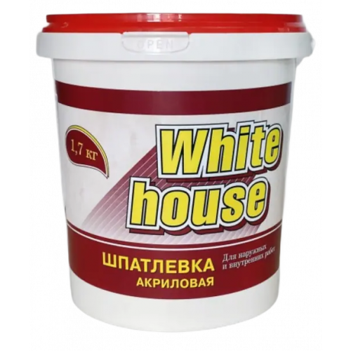 Шпатлевка акриловая универсальная White House 1.7 кг