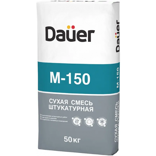 Штукатурная сухая смесь Dauer М 150 50 кг