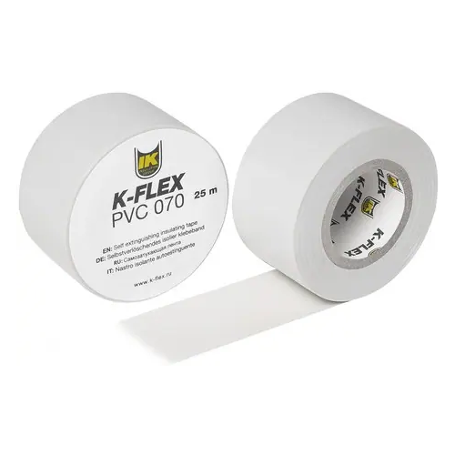 Самоклеящаяся лента K-Flex PVC 70 25*25 м белая