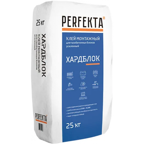 Клей монтажный усиленный Perfekta Хардблок 25 кг