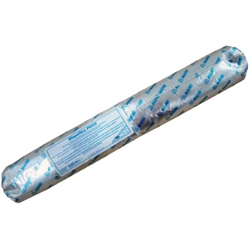 Быстросхватывающийся полиуретановый герметик и клей Mapei Mapeflex PU 45 FT 600 мл темно серый