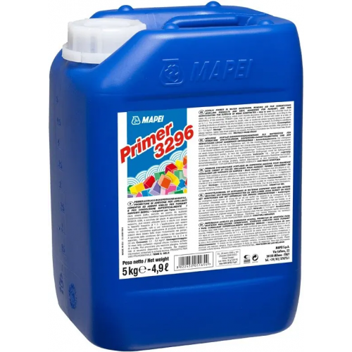 Акриловая грунтовка в водной дисперсии Mapei Primer 3296 5 кг