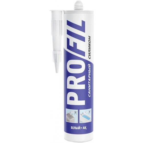 Санитарный силикон Soudal Profil Sanitary Silicone 270 мл белый
