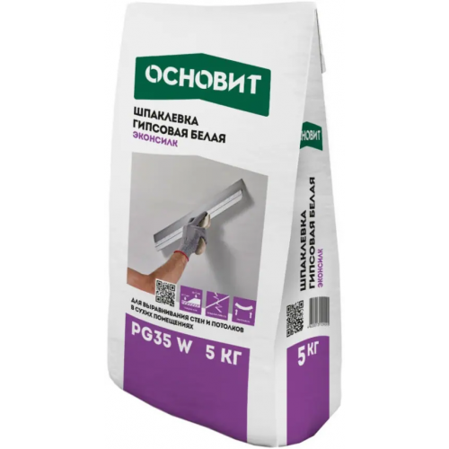 Шпаклевка цементная финишная Основит Белсилк PC 32 W 5 кг