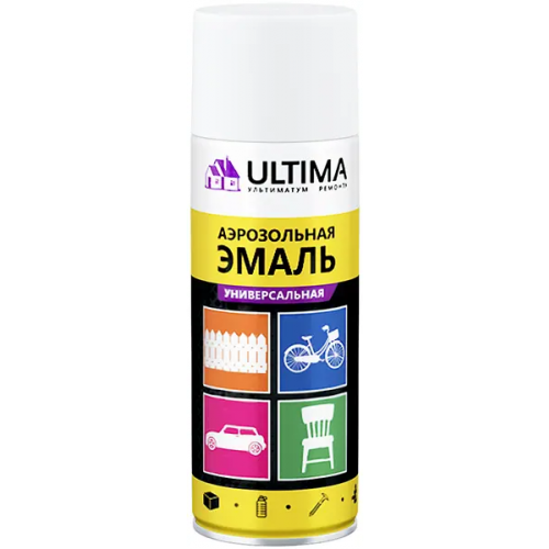 Лак акриловый аэрозольный Ultima 520 мл матовый