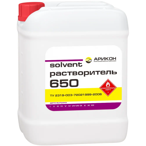 Растворитель Арикон Р 650 5 л