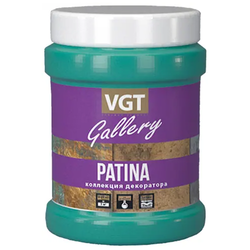 Эмаль универсальная ВГТ Gallery Patina 250 мл окись меди III матовая до 25°С ТУ