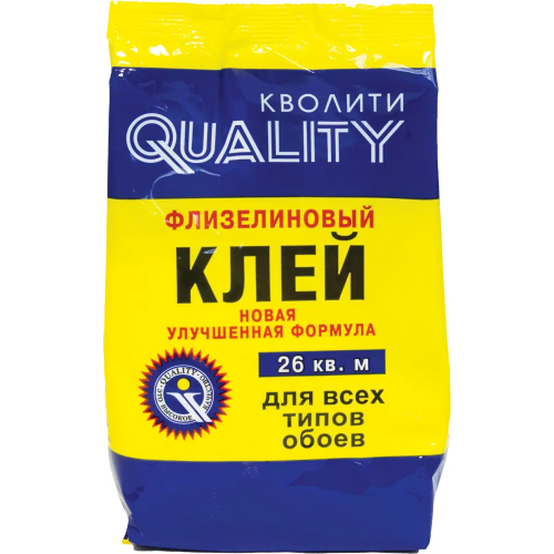 Флизелиновый клей для всех типов обоев Quality 200 г