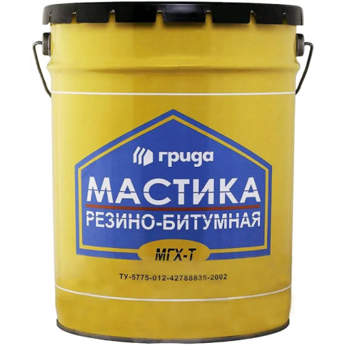 Мастика резино битумная Грида МГХ Т 21 кг