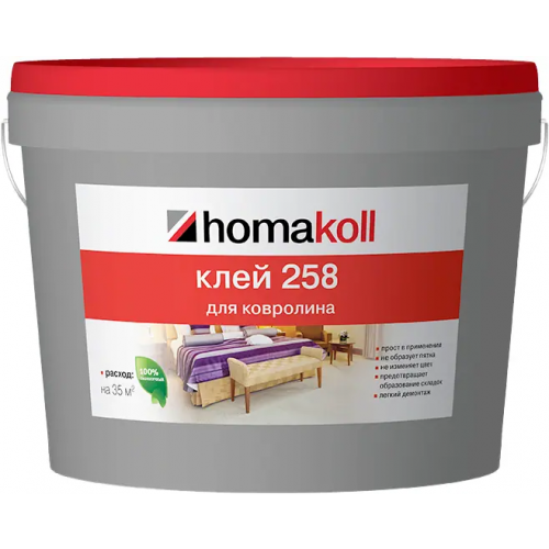 Клей для ковролина Homa koll 258 14 кг