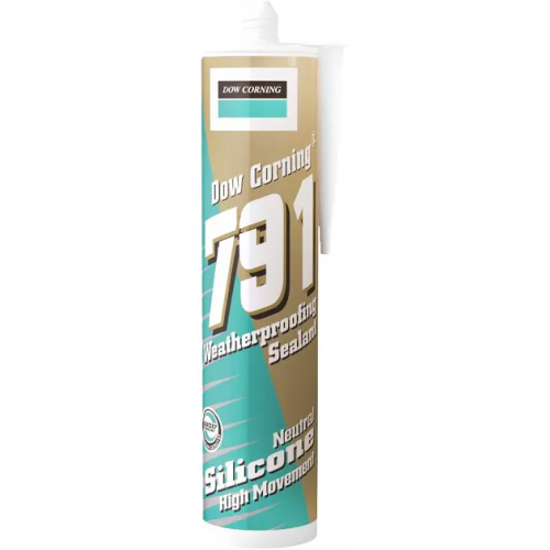Герметик силиконовый атмосферостойкий Dow Corning Dowsil 791 Weatherproofing Sealant 310 мл серый
